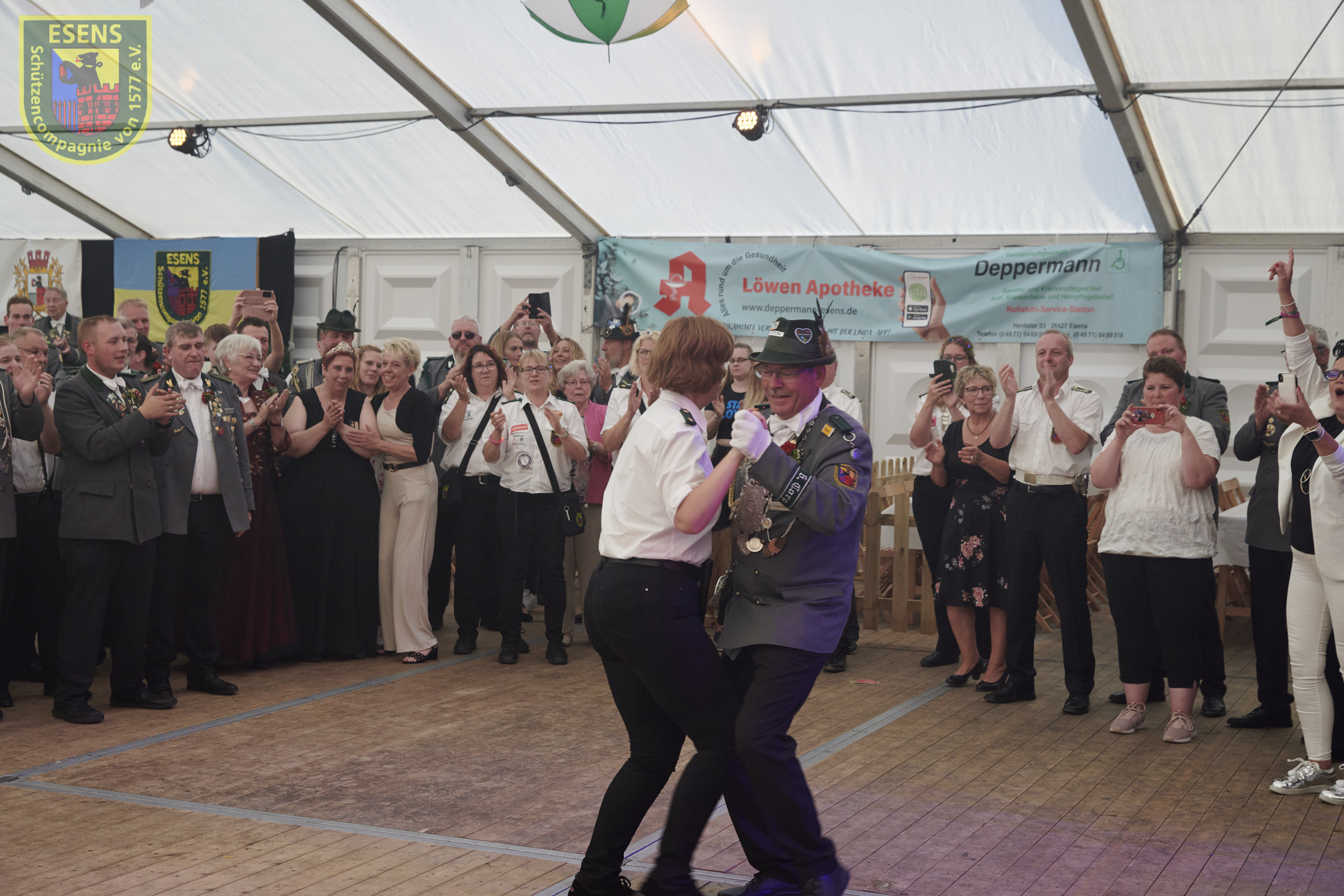 Schuetzencompagnie Esens 15 07 24 5 12  1